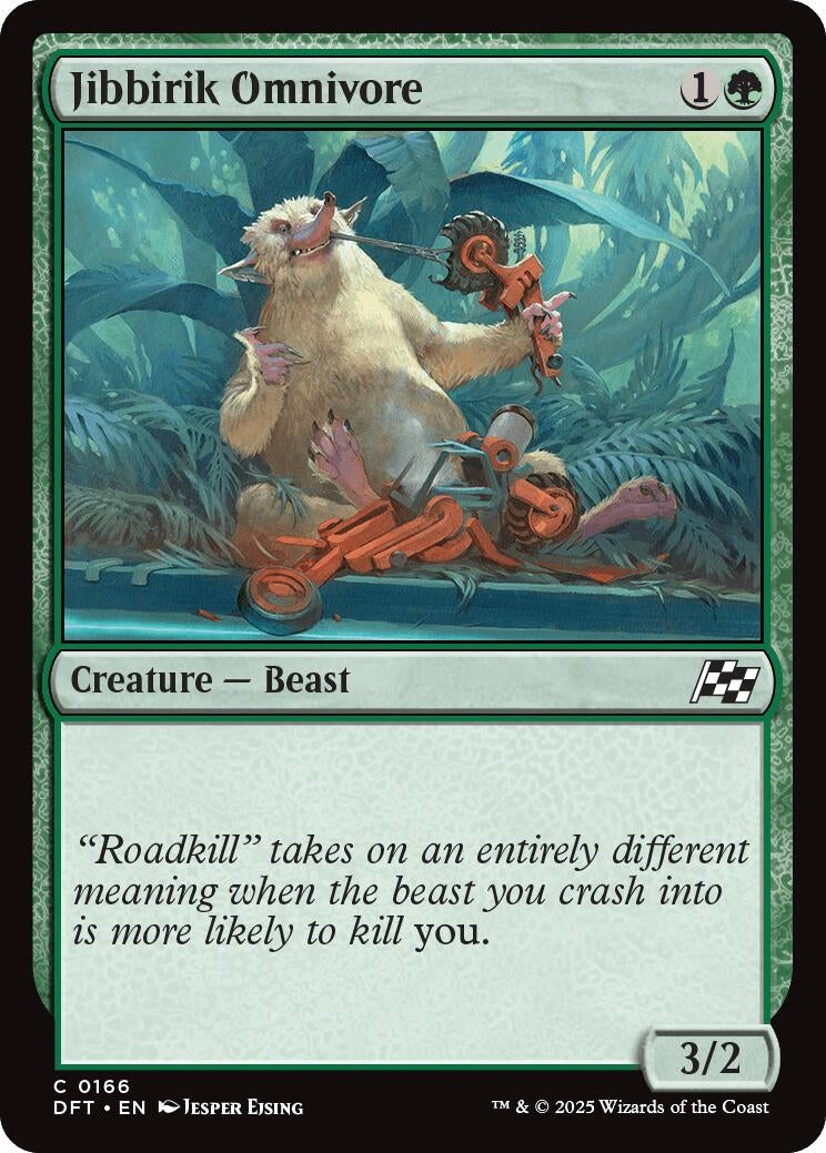 Image for Jibbirik Omnivore (166) (DFT) - Magic: The Gathering