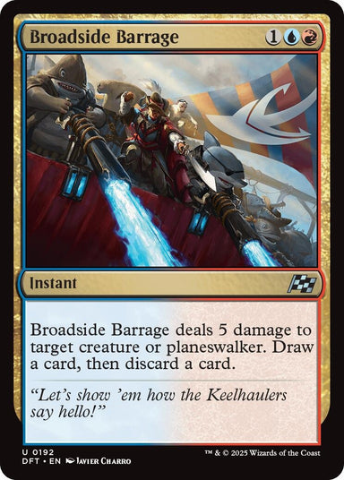Image for Broadside Barrage (192) (DFT) - Magic: The Gathering