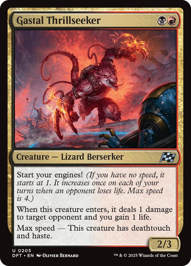 Image for Gastal Thrillseeker (205) (DFT) - Magic: The Gathering