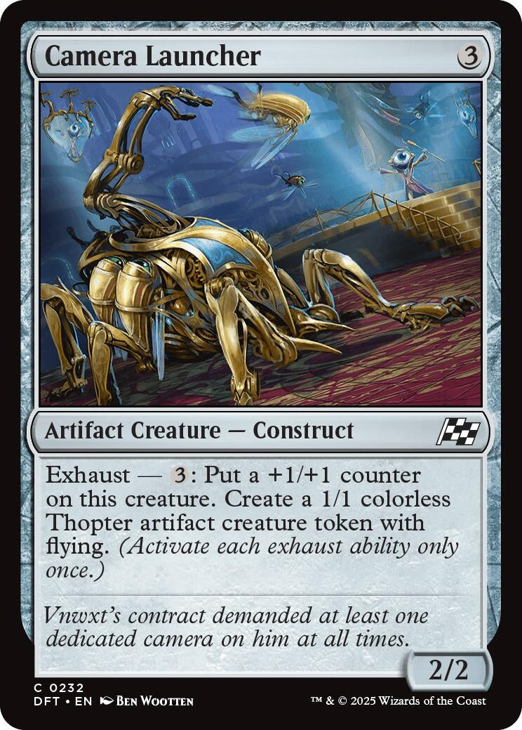 Image for Camera Launcher (232) (DFT) - Magic: The Gathering