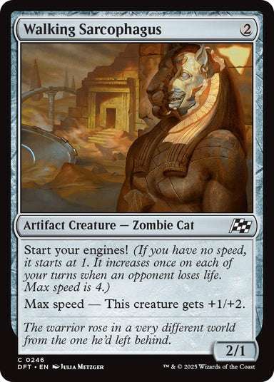 Image for Walking Sarcophagus (246) (DFT) - Magic: The Gathering