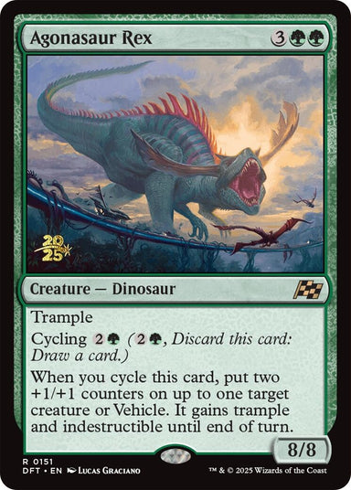 Image for Agonasaur Rex (151) (PRE) - Magic: The Gathering