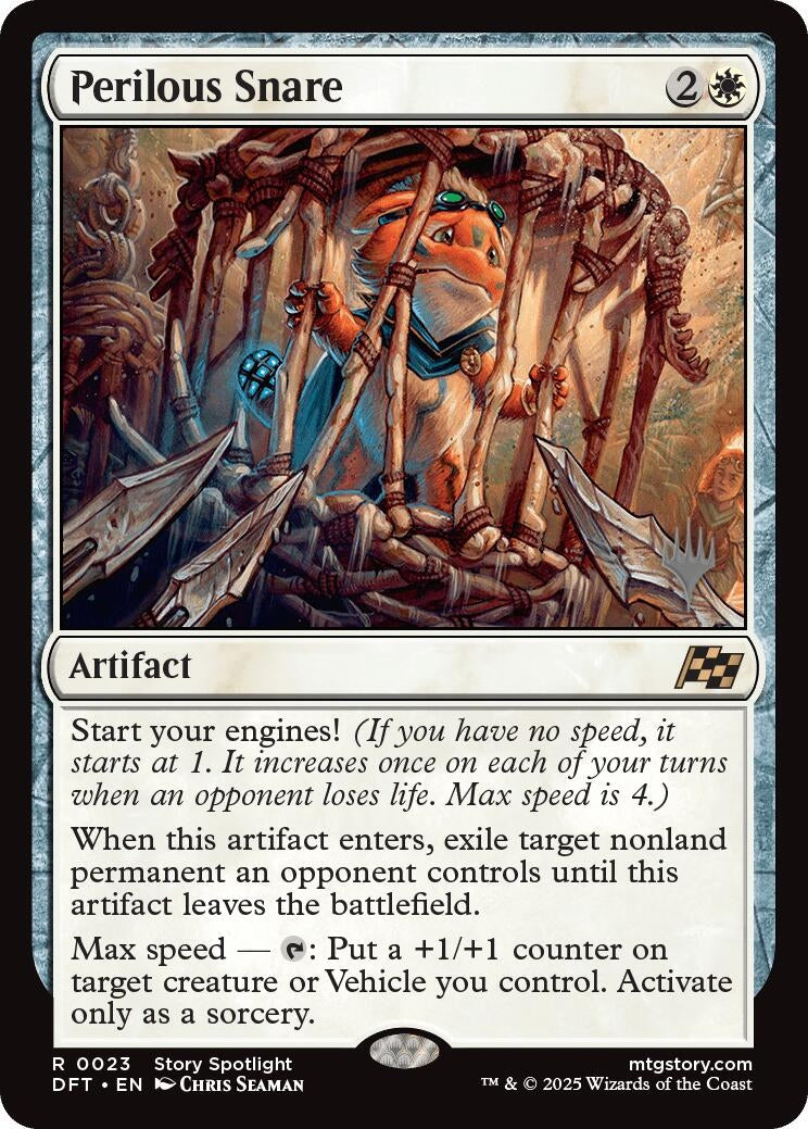 Image for Perilous Snare (23) (Promo Pack: Aetherdrift) (PPDFT) - Magic: The Gathering