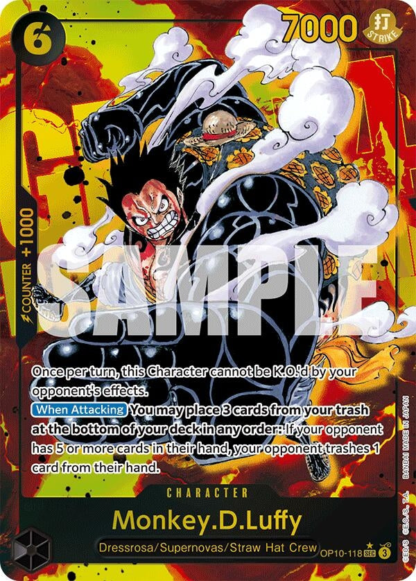 Monkey.D.Luffy (118) (Parallel) (OP10-118) (Royal Blood)