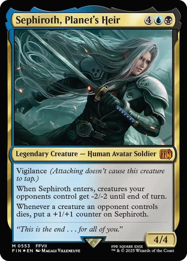 Image for Sephiroth, Planet's Heir (553) (FIN) - Magic: The Gathering