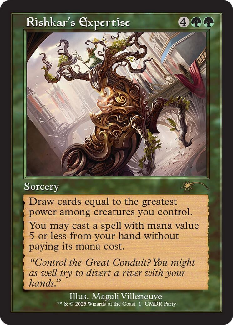 Image for Rishkar's Expertise (Retro Frame) (1) (WPN & Gateway Promos) - Magic: The Gathering