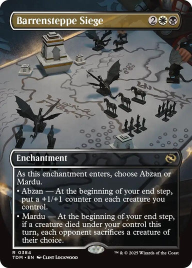 Image for Barrensteppe Siege (Borderless) (384) (Tarkir: Dragonstorm) - Magic: The Gathering