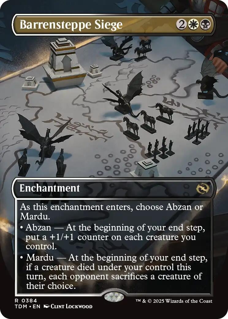 Image for Barrensteppe Siege (Borderless) (384) (Tarkir: Dragonstorm) - Magic: The Gathering