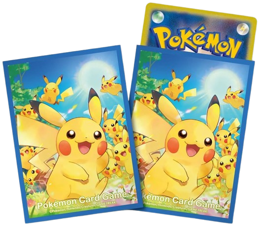 Pokemon Center Original Card Game Gathering Pikachu Card Sleeves — Card Masters