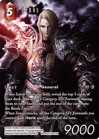 Zenos (Full Art) - Re-015C/14-015R