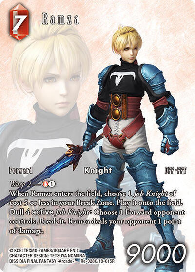 Ramza (Full Art) - Re-028C/18-015R