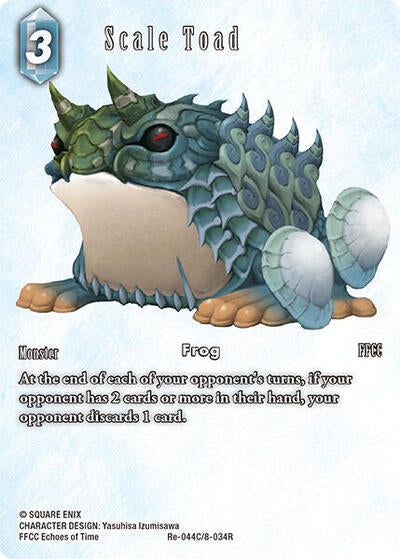 Scale Toad (Full Art) - Re-044C/8-034R