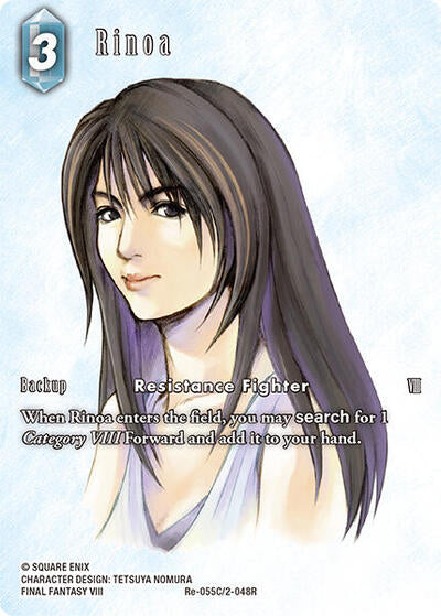 Rinoa (Rare) (Full Art) - Re-055C/2-048R