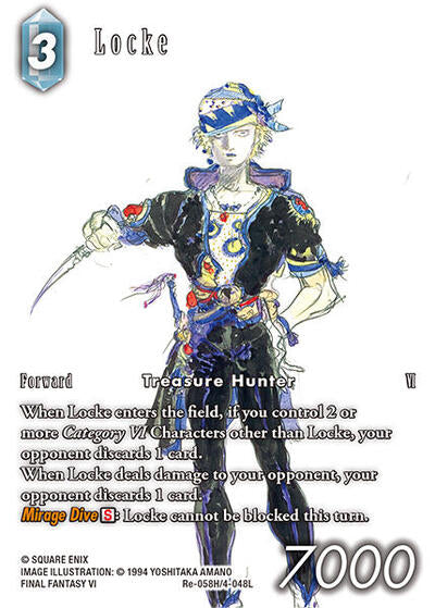 Locke (Full Art) - Re-058H/4-048L