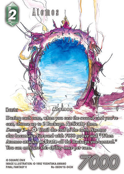 Atomos (Full Art) - Re-060H/16-043H
