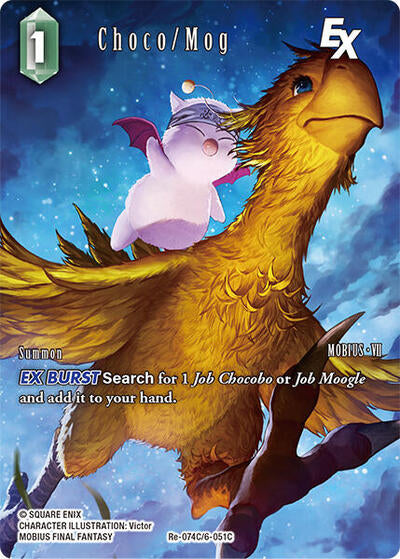 Choco/Mog EX (Full Art) - Re-074C/6-051C