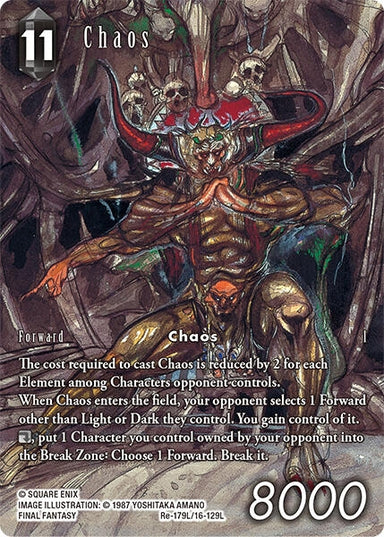 Image for Chaos (Full Art) (Re-179L/16-129L) (LGC) - Final Fantasy TCG