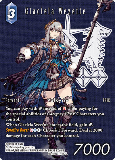 Glaciela Wezette (Full Art) - Re-151L/17-113L