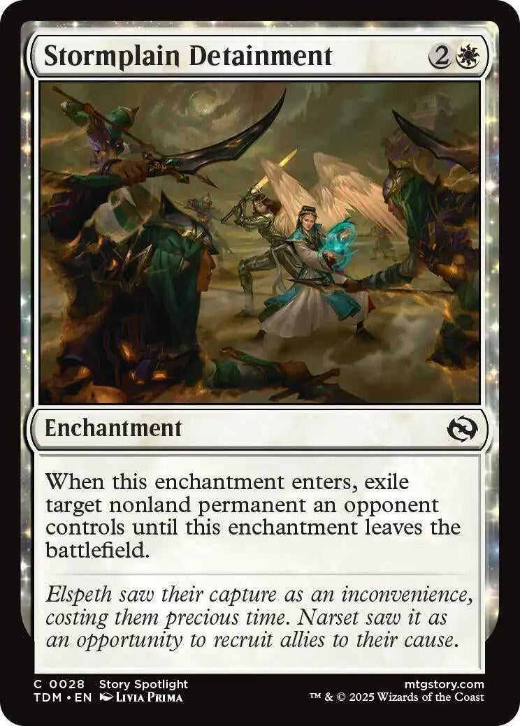 Image for Stormplain Detainment (28) (Tarkir: Dragonstorm) - Magic: The Gathering