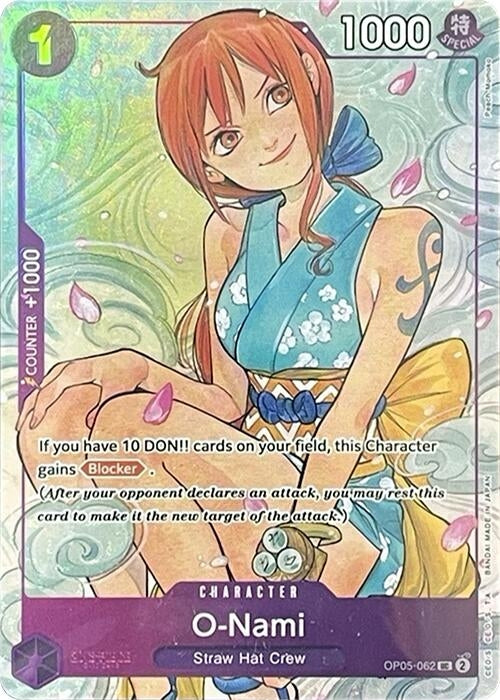 O-Nami (Illustration Box Vol.1) (OP05-062) (One Piece Promotion Cards)