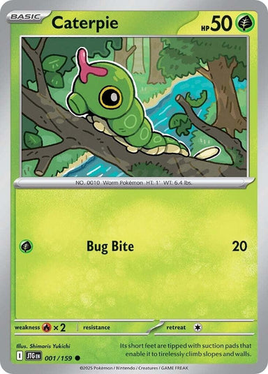 Image for Caterpie (001/159) (JTG) - Pokemon