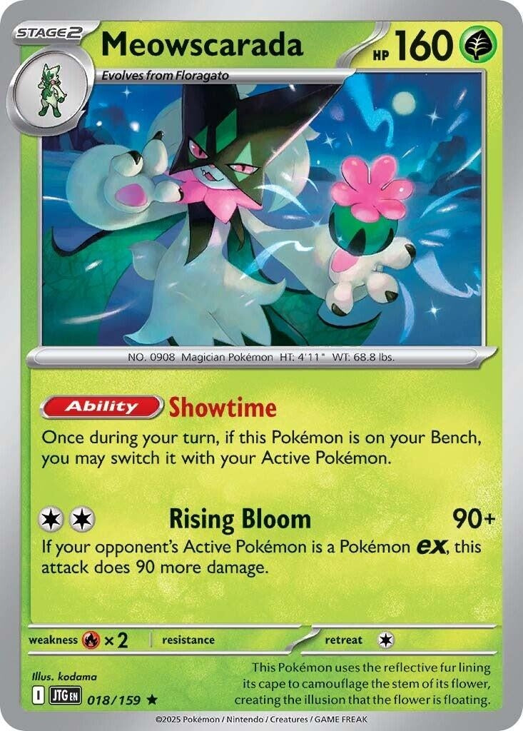 Image for Meowscarada (018/159) (JTG) - Pokemon