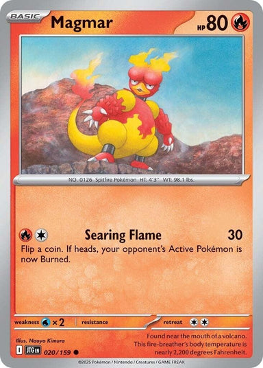 Image for Magmar (020/159) (JTG) - Pokemon