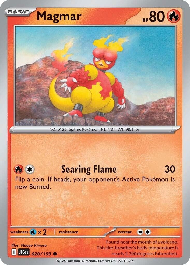 Image for Magmar (020/159) (JTG) - Pokemon