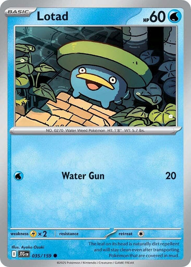 Image for Lotad (035/159) (JTG) - Pokemon