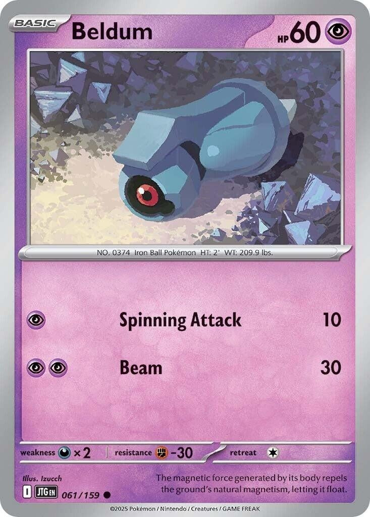 Image for Beldum (061/159) (JTG) - Pokemon