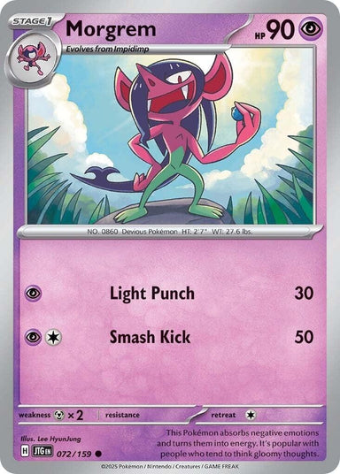 Image for Morgrem (072/159) (JTG) - Pokemon