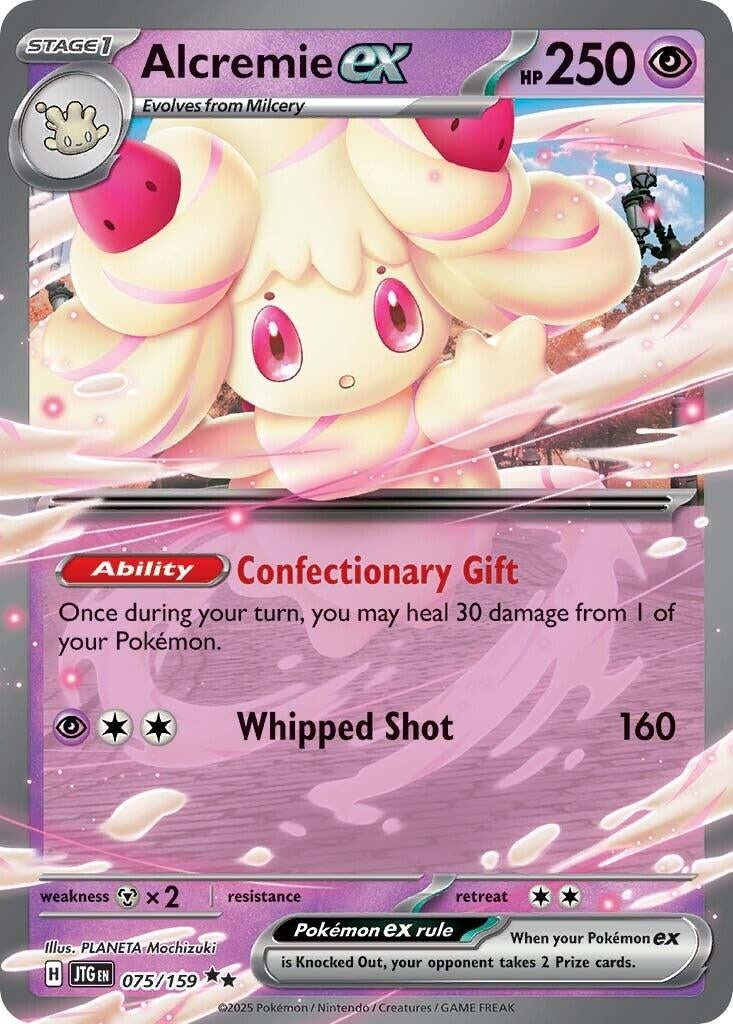 Image for Alcremie ex (075/159) (JTG) - Pokemon