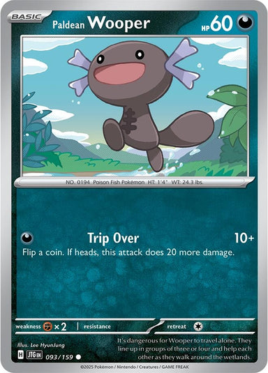 Image for Paldean Wooper (093/159) (JTG) - Pokemon
