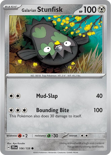 Image for Galarian Stunfisk (106/159) (JTG) - Pokemon