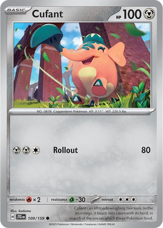 Image for Cufant (109/159) (JTG) - Pokemon
