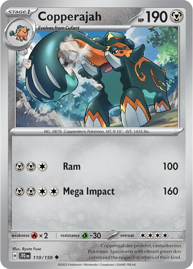 Image for Copperajah (110/159) (JTG) - Pokemon
