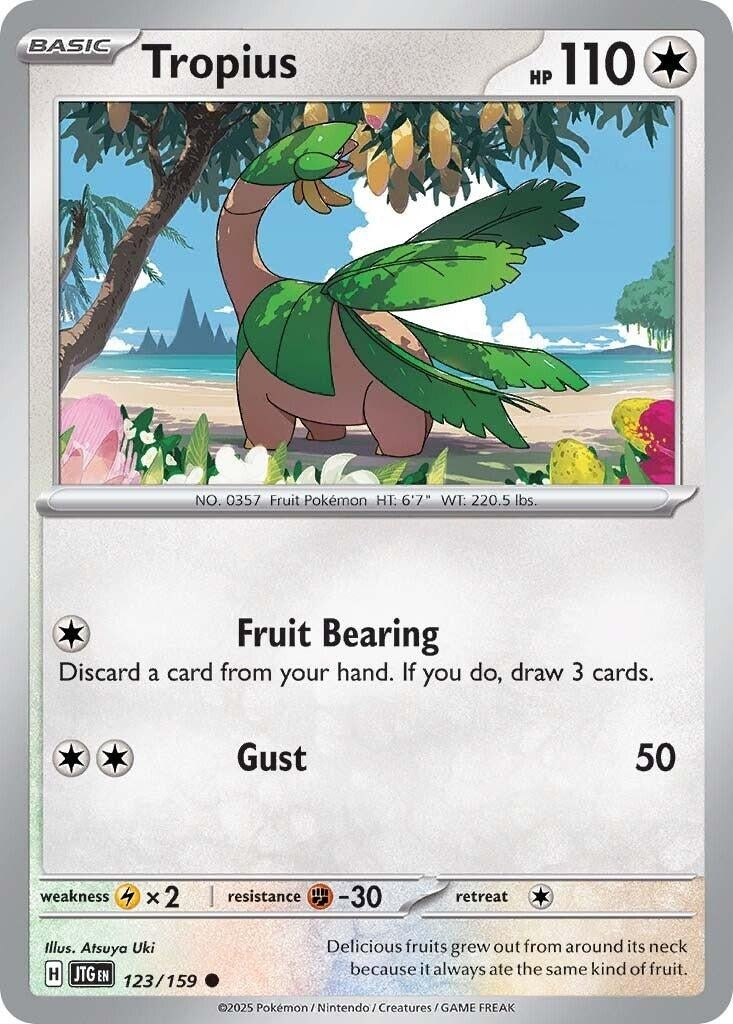 Image for Tropius (123/159) (JTG) - Pokemon