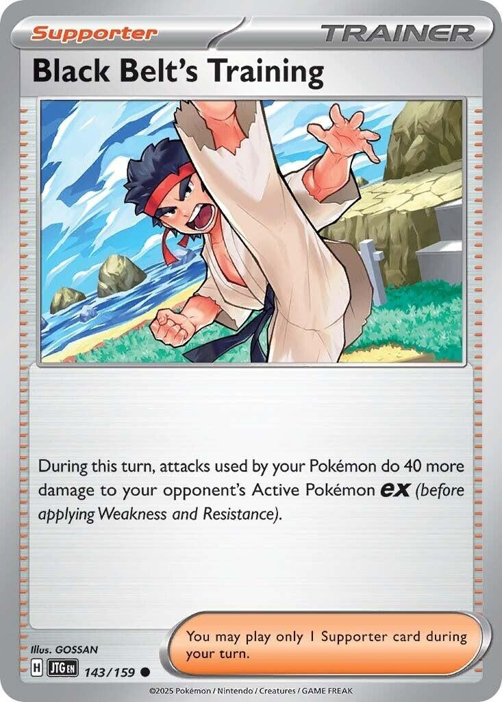 Image for Black Belt's Training (143/159) (JTG) - Pokemon