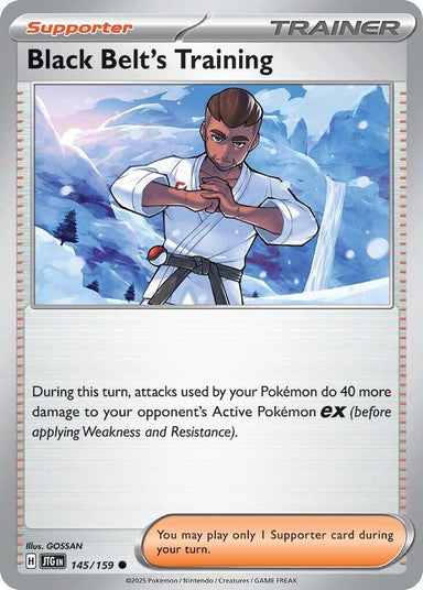 Image for Black Belt's Training (145/159) (JTG) - Pokemon