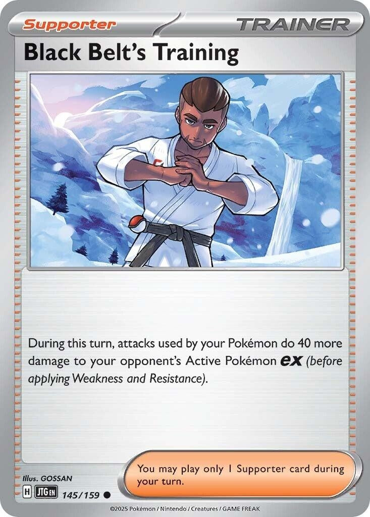 Image for Black Belt's Training (145/159) (JTG) - Pokemon