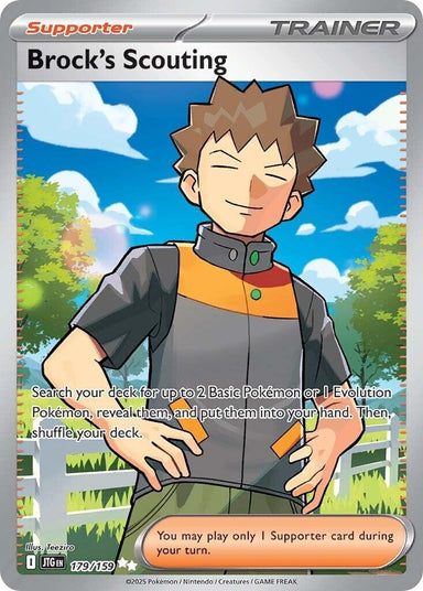 Image for Brock's Scouting (179/159) (JTG) - Pokemon
