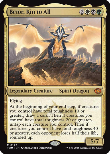Image for Betor, Kin to All (172) (Tarkir: Dragonstorm) - Magic: The Gathering