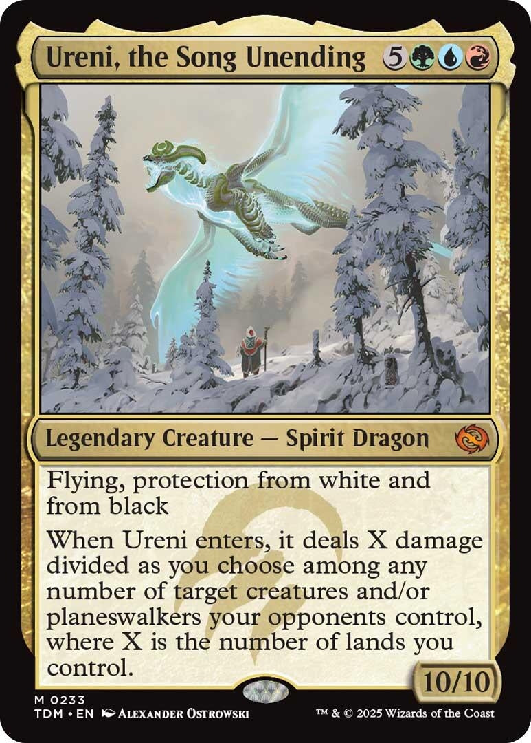 Image for Ureni, the Song Unending (233) (Tarkir: Dragonstorm) - Magic: The Gathering
