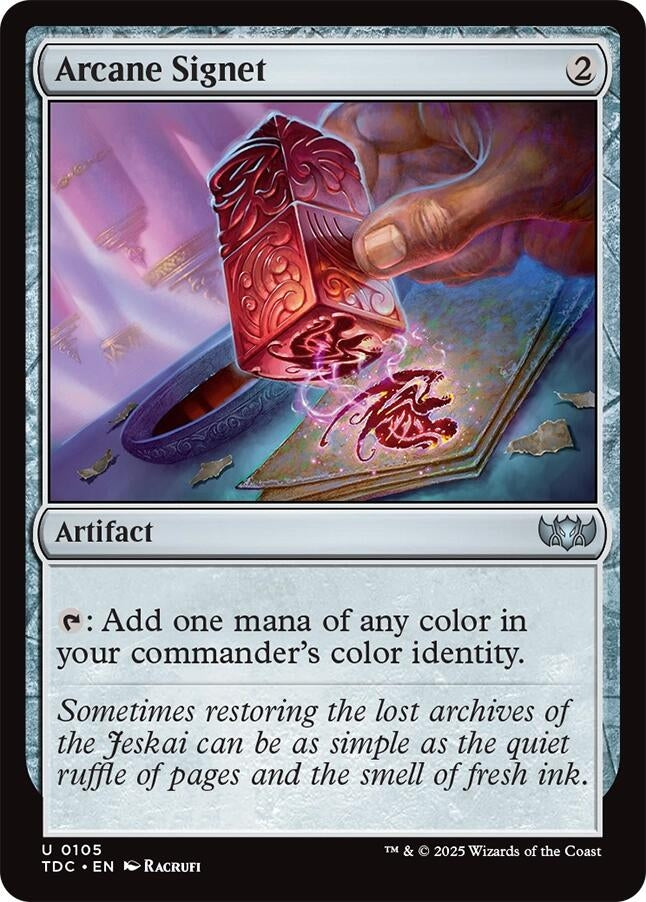 Image for Arcane Signet (105) - Magic: The Gathering