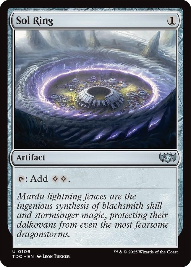 Image for Sol Ring (106) - Magic: The Gathering