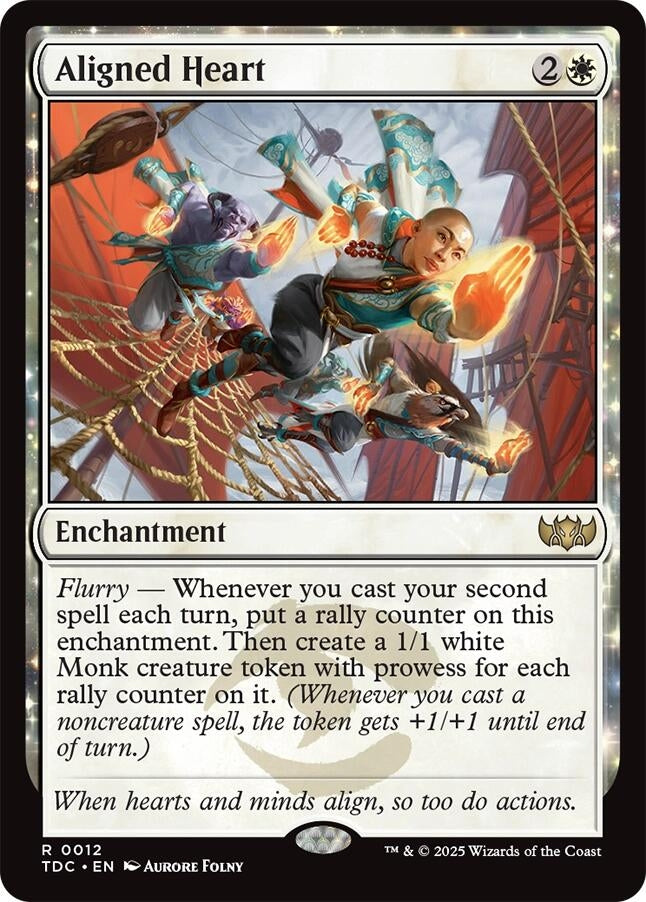 Image for Aligned Heart (12) - Magic: The Gathering