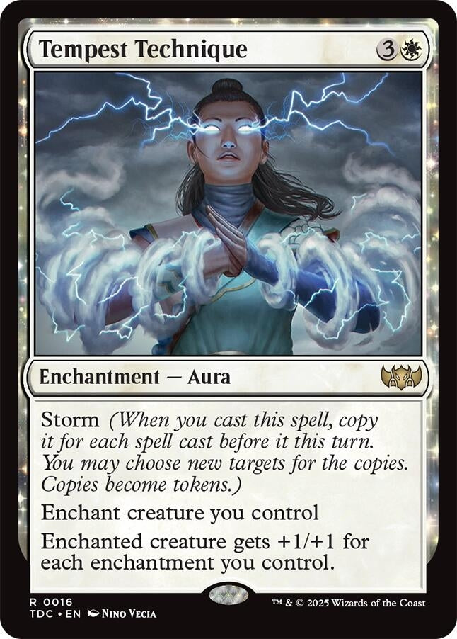 Image for Tempest Technique (16) - Magic: The Gathering