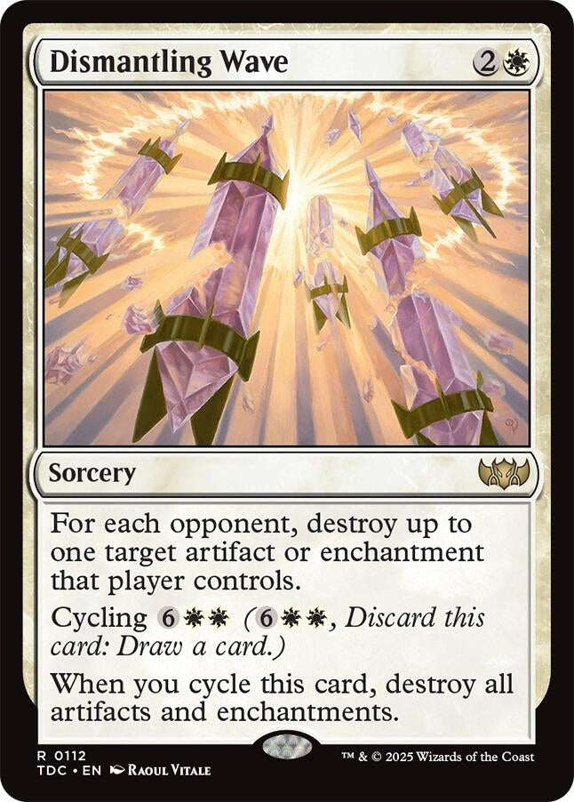 Image for Dismantling Wave (112) - Magic: The Gathering