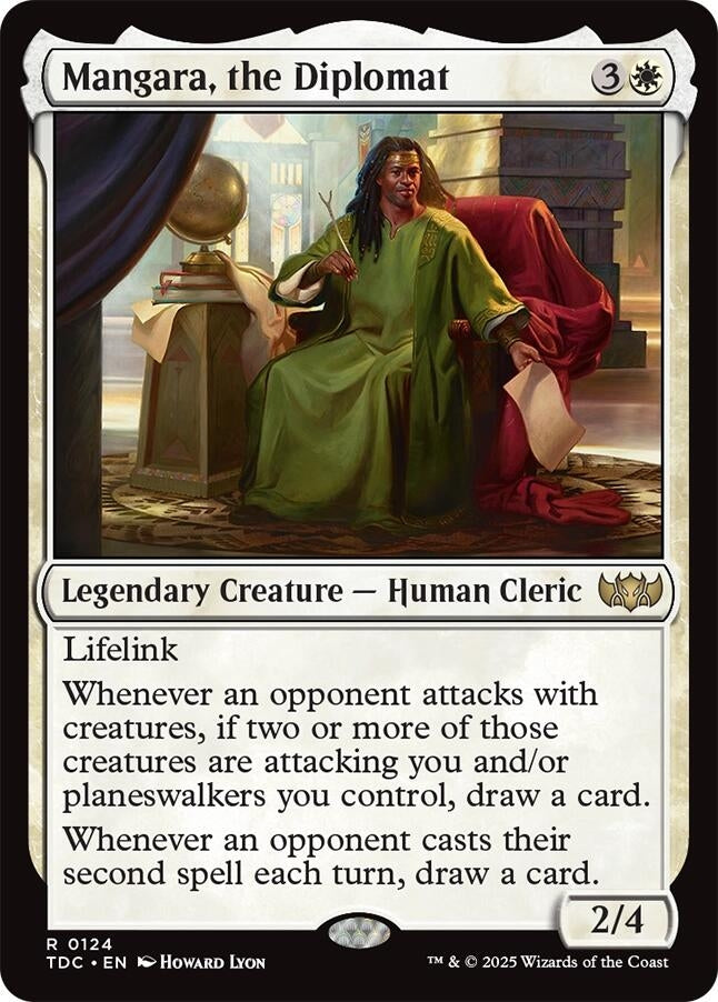 Image for Mangara, the Diplomat (124) - Magic: The Gathering
