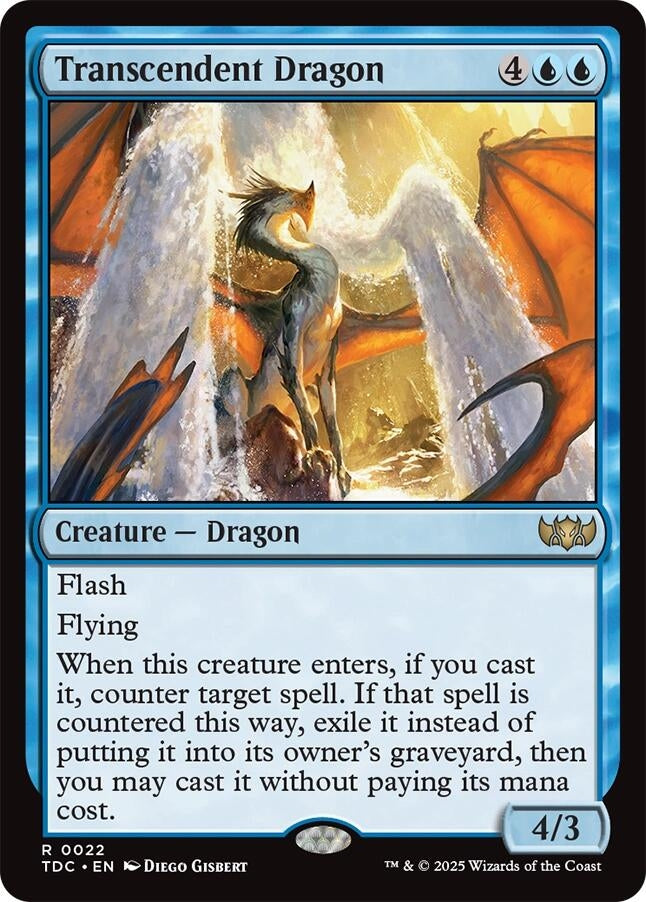 Image for Transcendent Dragon (22) - Magic: The Gathering